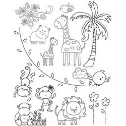 Página para colorir: Zoológico (Animais) #12675 - Páginas para Colorir Imprimíveis Gratuitamente