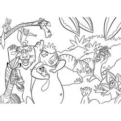Página para colorir: Zoológico (Animais) #12676 - Páginas para Colorir Imprimíveis Gratuitamente