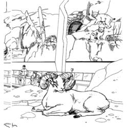 Página para colorir: Zoológico (Animais) #12678 - Páginas para Colorir Imprimíveis Gratuitamente