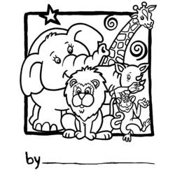 Página para colorir: Zoológico (Animais) #12690 - Páginas para Colorir Imprimíveis Gratuitamente