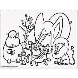 Página para colorir: Zoológico (Animais) #12812 - Páginas para Colorir Imprimíveis Gratuitamente