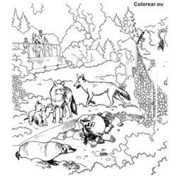 Página para colorir: Zoológico (Animais) #12848 - Páginas para Colorir Imprimíveis Gratuitamente