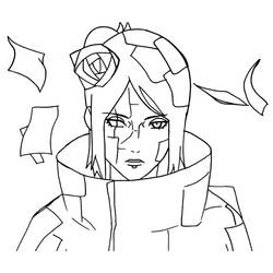 Página para colorir: Akatsuki (Anime e Mangá) #212852 - Páginas para Colorir Imprimíveis Gratuitamente