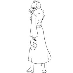 Página para colorir: Akatsuki (Anime e Mangá) #212855 - Páginas para Colorir Imprimíveis Gratuitamente