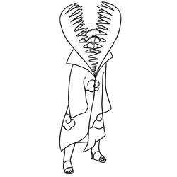 Página para colorir: Akatsuki (Anime e Mangá) #212871 - Páginas para Colorir Imprimíveis Gratuitamente