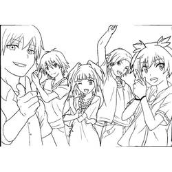 Desenhos para colorir: Assassination Classroom - Páginas para Colorir Imprimíveis Gratuitamente