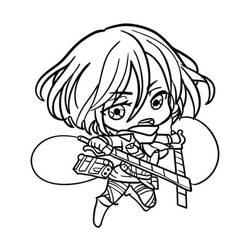 Desenho Ataque dos Titãs (Anime e Mangá) #182928 para imprimir e colorir