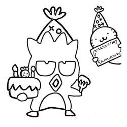 Página para colorir: Badtz Maru (Anime e Mangá) #220284 - Páginas para Colorir Imprimíveis Gratuitamente