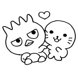 Página para colorir: Badtz Maru (Anime e Mangá) #220306 - Páginas para Colorir Imprimíveis Gratuitamente