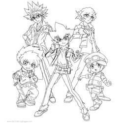 Desenho Beyblade (Anime e Mangá) #184935 para imprimir e colorir