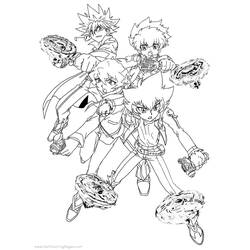 Desenho Beyblade (Anime e Mangá) #184942 para imprimir e colorir