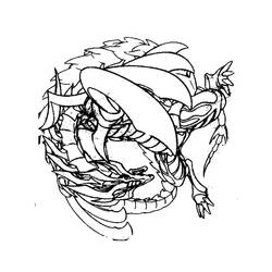 Página para colorir: Beyblade (Anime e Mangá) #46815 - Páginas para Colorir Imprimíveis Gratuitamente