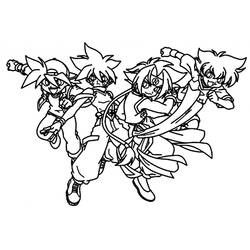 Página para colorir: Beyblade (Anime e Mangá) #46830 - Páginas para Colorir Imprimíveis Gratuitamente