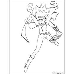 Página para colorir: Beyblade (Anime e Mangá) #46906 - Páginas para Colorir Imprimíveis Gratuitamente
