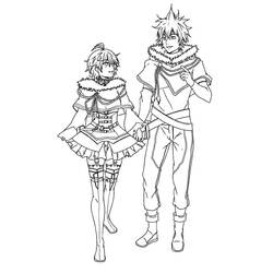 Desenho Black Clover (Anime e Mangá) #207993 para imprimir e colorir