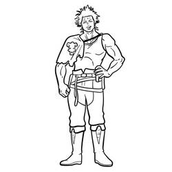 Desenho Black Clover (Anime e Mangá) #207995 para imprimir e colorir