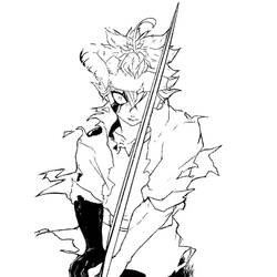 Desenhos para colorir: Black Clover - Páginas para Colorir Imprimíveis Gratuitamente