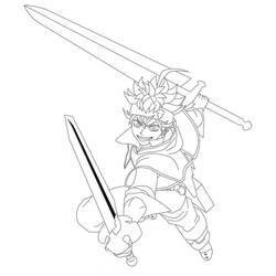 Desenho Black Clover (Anime e Mangá) #208011 para imprimir e colorir