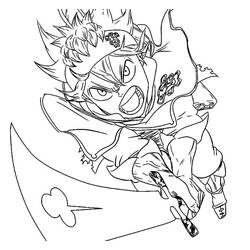 Desenho Black Clover (Anime e Mangá) #208012 para imprimir e colorir