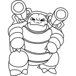 Desenho Blastoise (Anime e Mangá) #181629 para imprimir e colorir