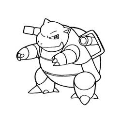 Desenho Blastoise (Anime e Mangá) #181631 para imprimir e colorir