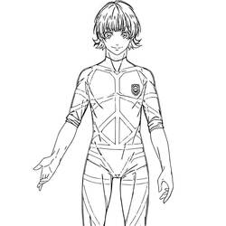 Página para colorir: Blue Lock (Anime e Mangá) #212776 - Páginas para Colorir Imprimíveis Gratuitamente