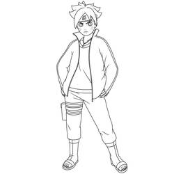 Desenhos para colorir: Boruto - Páginas para Colorir Imprimíveis Gratuitamente