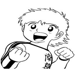 Desenhos para colorir: Captain Tsubasa - Páginas para Colorir Imprimíveis Gratuitamente