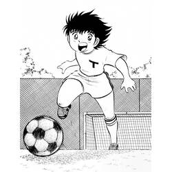 Desenho Captain Tsubasa (Anime e Mangá) #188926 para imprimir e colorir