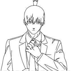 Desenho Chainsaw Man (Anime e Mangá) #182858 para imprimir e colorir