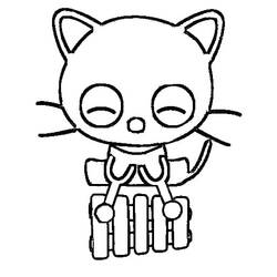 Página para colorir: Chococat (Anime e Mangá) #220271 - Páginas para Colorir Imprimíveis Gratuitamente