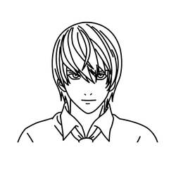 Desenhos para colorir: Death Note - Páginas para Colorir Imprimíveis Gratuitamente
