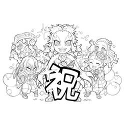 Desenho Demon Slayer (Anime e Mangá) #175946 para imprimir e colorir