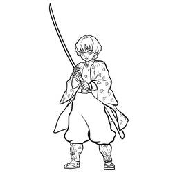 Desenho Demon Slayer (Anime e Mangá) #175978 para imprimir e colorir