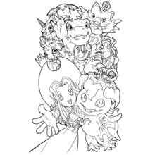 Desenho Digimon (Anime e Mangá) #51478 para imprimir e colorir