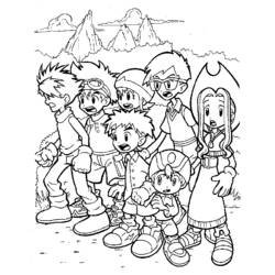 Desenho Digimon (Anime e Mangá) #51515 para imprimir e colorir