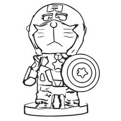 Desenhos para colorir: Doraemon - Páginas para Colorir Imprimíveis Gratuitamente