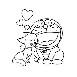 Página para colorir: Doraemon (Anime e Mangá) #208717 - Páginas para Colorir Imprimíveis Gratuitamente