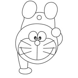 Página para colorir: Doraemon (Anime e Mangá) #208753 - Páginas para Colorir Imprimíveis Gratuitamente