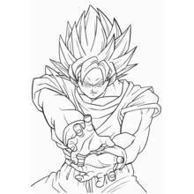 Página para colorir: Dragon Ball Z (Anime e Mangá) #38470 - Páginas para Colorir Imprimíveis Gratuitamente