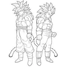 Página para colorir: Dragon Ball Z (Anime e Mangá) #38508 - Páginas para Colorir Imprimíveis Gratuitamente