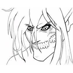 Desenhos para colorir: Eren Yeager - Páginas para Colorir Imprimíveis Gratuitamente