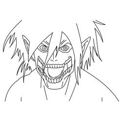 Página para colorir: Eren Yeager (Anime e Mangá) #191755 - Páginas para Colorir Imprimíveis Gratuitamente