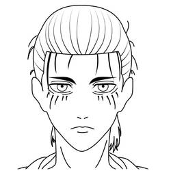 Página para colorir: Eren Yeager (Anime e Mangá) #191757 - Páginas para Colorir Imprimíveis Gratuitamente