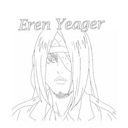 Página para colorir: Eren Yeager (Anime e Mangá) #191763 - Páginas para Colorir Imprimíveis Gratuitamente