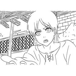 Página para colorir: Eren Yeager (Anime e Mangá) #191772 - Páginas para Colorir Imprimíveis Gratuitamente