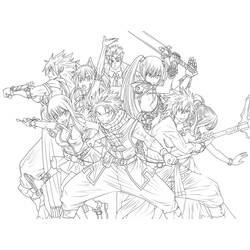 Desenhos para colorir: Fairy Tail - Páginas para Colorir Imprimíveis Gratuitamente