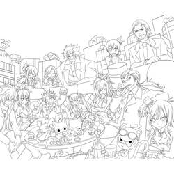 Desenho Fairy Tail (Anime e Mangá) #176044 para imprimir e colorir