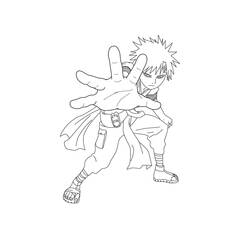 Desenho grátis de Gaara (Anime e Mangá) #180203 para crianças e adultos