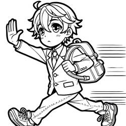 Ilustração de Garoto Manga (Anime e Mangá) #217935 para colorir gratuitamente
